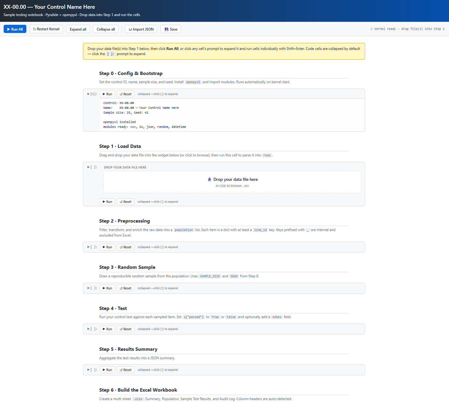 Click to launch Data Analytics Notebook